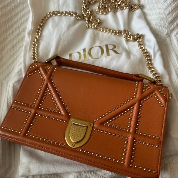 Diorama Studded Mini Bag - Picture 3 of 15